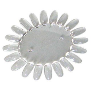 Cre8tion Nail Color Display, Finger Wheel, Clear, 10014 BB 